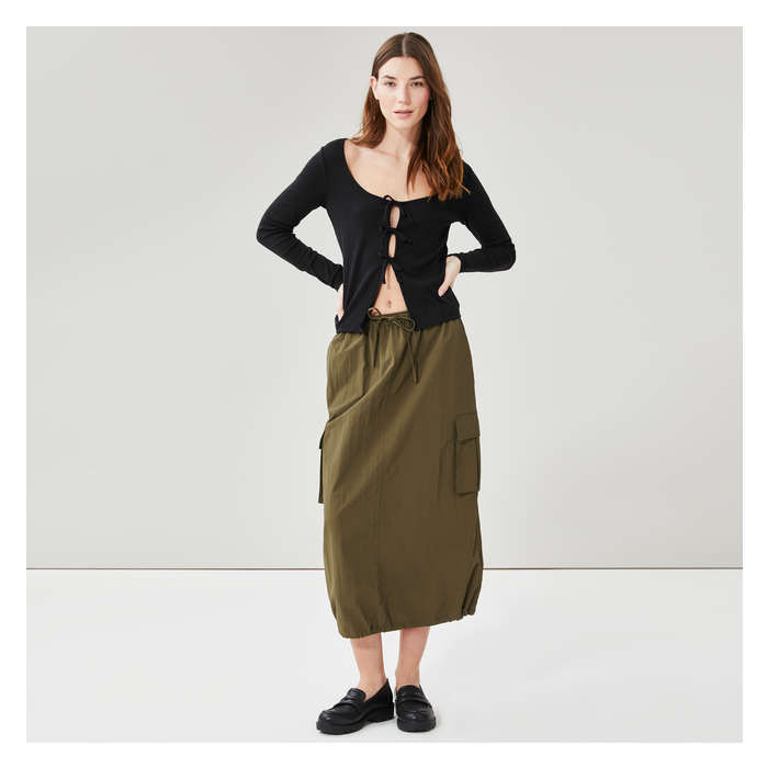 Women's Midi Cargo Skirt